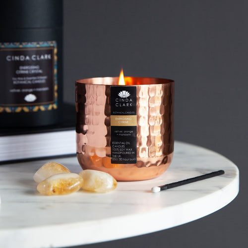 Energising Citrine Candle